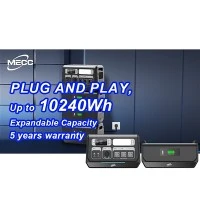वाईफ़ाई के साथ 2048WH 2200W पोर्टेबल पावर बैंक
