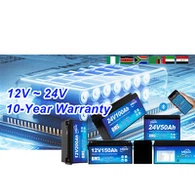 आकर्षक डिज़ाइन 12.8V 150AH लिथियम बैटरी पैक